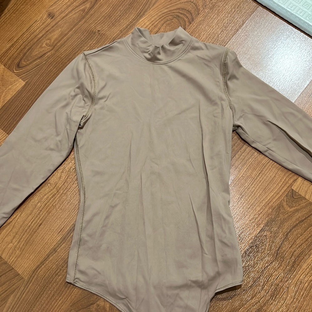 Beige bodysuit